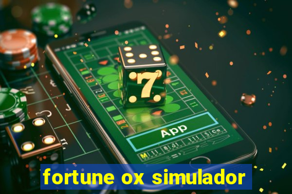 fortune ox simulador